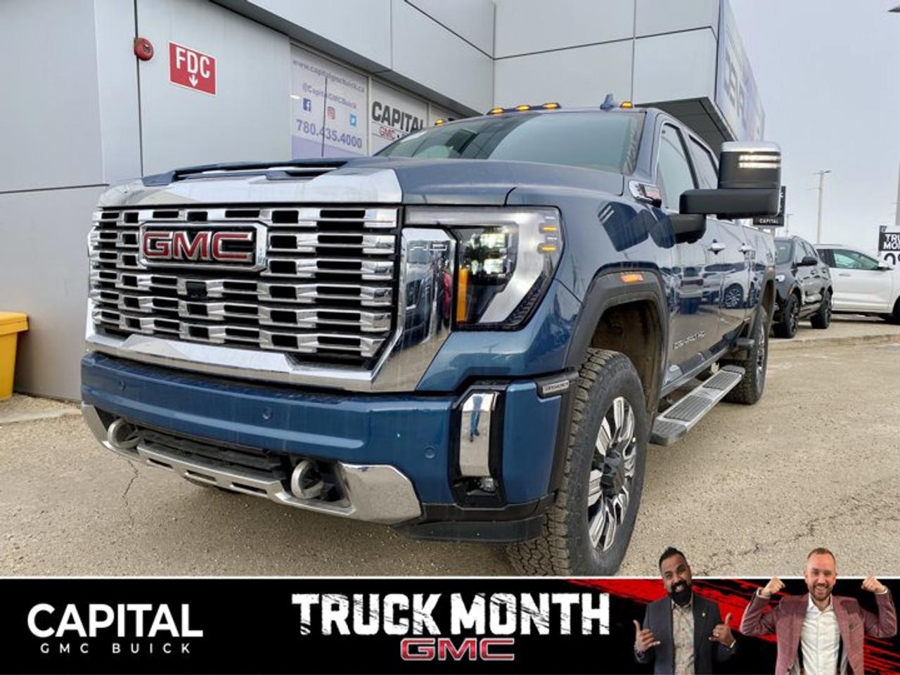 Take a look at this FULLY-LOADED Denali 3500 Heavy-Duty Duramax Diesel.... With every option including the Reserve Package, Heated and Cooled Seats, Heated Steering, 360 CAM, Heads-up Display, Rear Heated Seats, Rear Streaming Camera Mirror, Adaptive Cruise Control, 5th Wheel Prep Package, Power Assist Steps, and so much more... CALL NOWAsk for the Internet Department for more information or book your test drive today! Text 825-445-0521 for fast answers at your fingertips!AMVIC Licensed Dealer - Licence Number B1044900Disclaimer: All prices are plus taxes and include all cash credits and loyalties. See dealer for details. AMVIC Licensed Dealer # B1044900