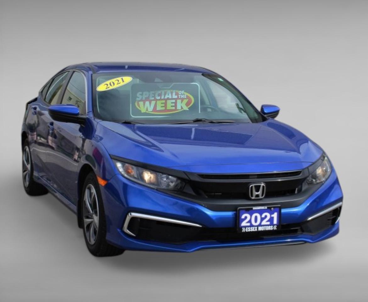 2021 Honda Civic LX*Low Ks*Heated Seats*Bluetooth*Rear Cam*FWD Photo2