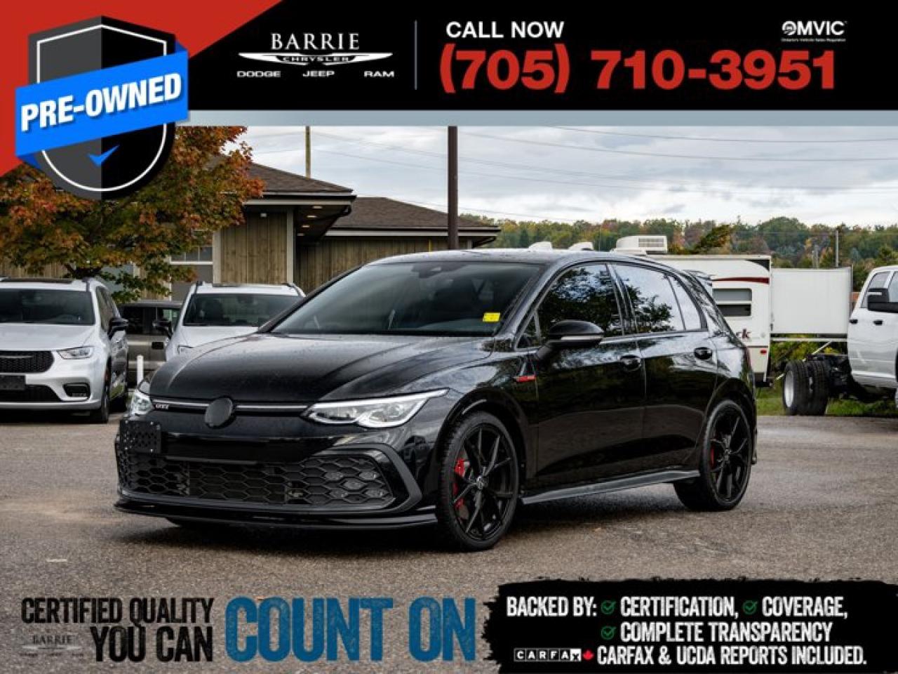 Used 2024 Volkswagen Golf GTI 380 Autobahn for sale in Barrie, ON