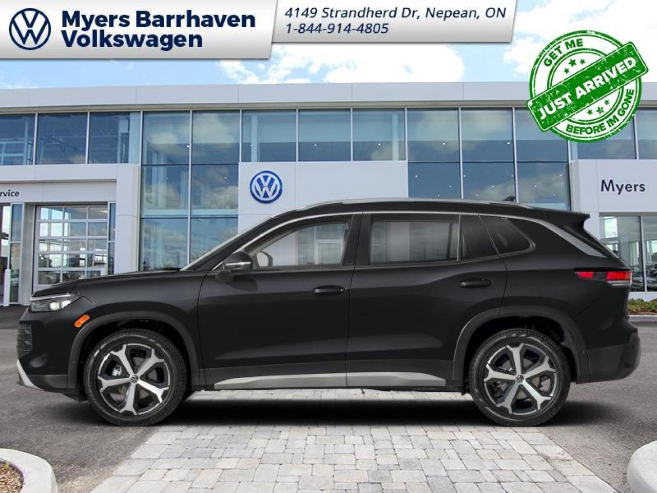<b>Sunroof!</b><br> <br> <br> <br>  Greetings. <br> <br><br> <br> This deep black pearl SUV  has an automatic transmission and is powered by a  201HP 2.0L 4 Cylinder Engine.<br> <br> Our Tiguans trim level is Comfortline.  This vehicle has been upgraded with the following features: Sunroof. <br><br> <br>To apply right now for financing use this link : <a href=https://www.barrhavenvw.ca/en/form/new/financing-request-step-1/44 target=_blank>https://www.barrhavenvw.ca/en/form/new/financing-request-step-1/44</a><br><br> <br/>    0% financing for 24 months. 6.29% financing for 84 months. <br> Buy this vehicle now for the lowest bi-weekly payment of <b>$315.28</b> with $0 down for 84 months @ 6.29% APR O.A.C. ( Plus applicable taxes -  $840 Doc fee. Cash purchase selling price includes: Tire Stewardship ($20.00), OMVIC Fee ($12.50). (HST) are extra. (HST), licence, insurance & registration not included. **Rebates may not apply to all purchase types. Conditions varysee dealer for details.    ).  Incentives expire 2025-10-31.  See dealer for details. <br> <br> <br>LEASING:<br><br>Estimated Lease Payment: $240 bi-weekly <br>Payment based on 4.99% lease financing for 60 months with $0 down payment on approved credit. Total obligation $31,285. Mileage allowance of 16,000 KM/year. Offer expires 2025-10-31.<br><br><br>We are your premier Volkswagen dealership in the region. If youre looking for a new Volkswagen or a car, check out Barrhaven Volkswagens new, pre-owned, and certified pre-owned Volkswagen inventories. We have the complete lineup of new Volkswagen vehicles in stock like the GTI, Golf R, Jetta, Tiguan, Atlas Cross Sport, Volkswagen ID.4 electric vehicle, and Atlas. If you cant find the Volkswagen model youre looking for in the colour that you want, feel free to contact us and well be happy to find it for you. If youre in the market for pre-owned cars, make sure you check out our inventory. If you see a car that you like, contact 844-914-4805 to schedule a test drive.<br> Come by and check out our fleet of 50+ used cars and trucks and 90+ new cars and trucks for sale in Nepean.  o~o