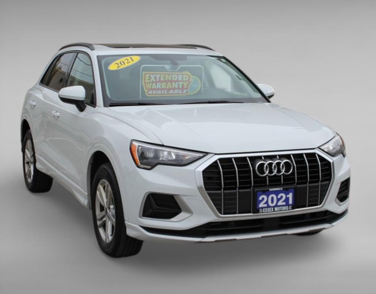 2021 Audi Q3 Komfort*Low K*AWD*Heated Leather*Moon Roof*CarPlay Photo