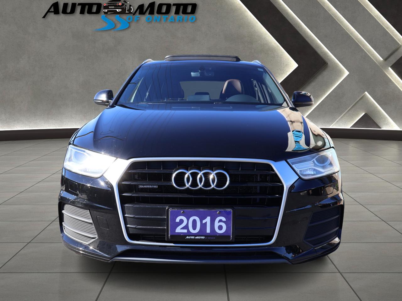 2016 Audi Q3 PROGRESSIV AWD CERTIFIED *AUDI MAINTAIN* BLUETOOTH LEATHER HEATED SEATS PANO ROOF CRUISE ALLOYS Photo