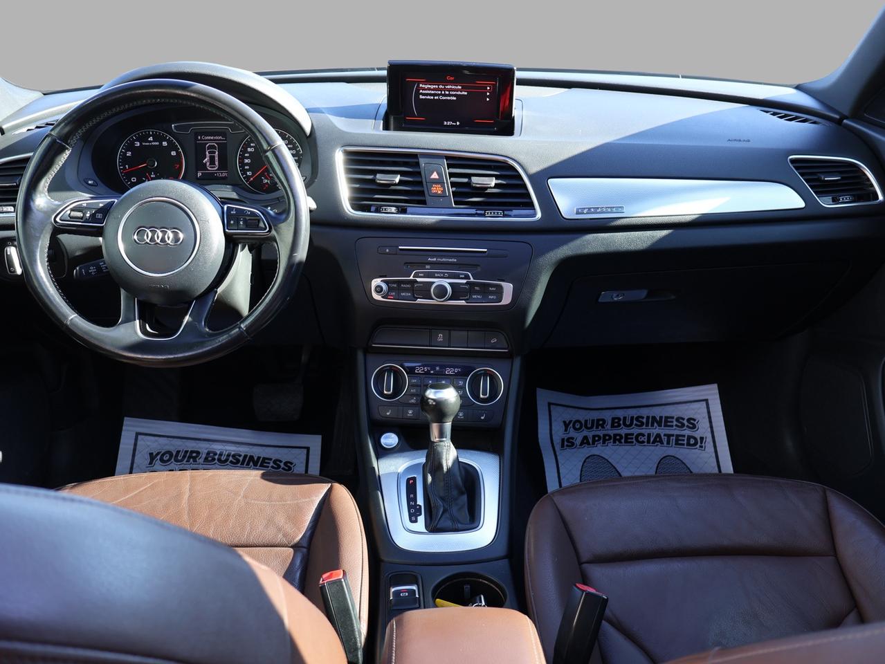 2016 Audi Q3 PROGRESSIV AWD CERTIFIED *AUDI MAINTAIN* BLUETOOTH LEATHER HEATED SEATS PANO ROOF CRUISE ALLOYS Photo