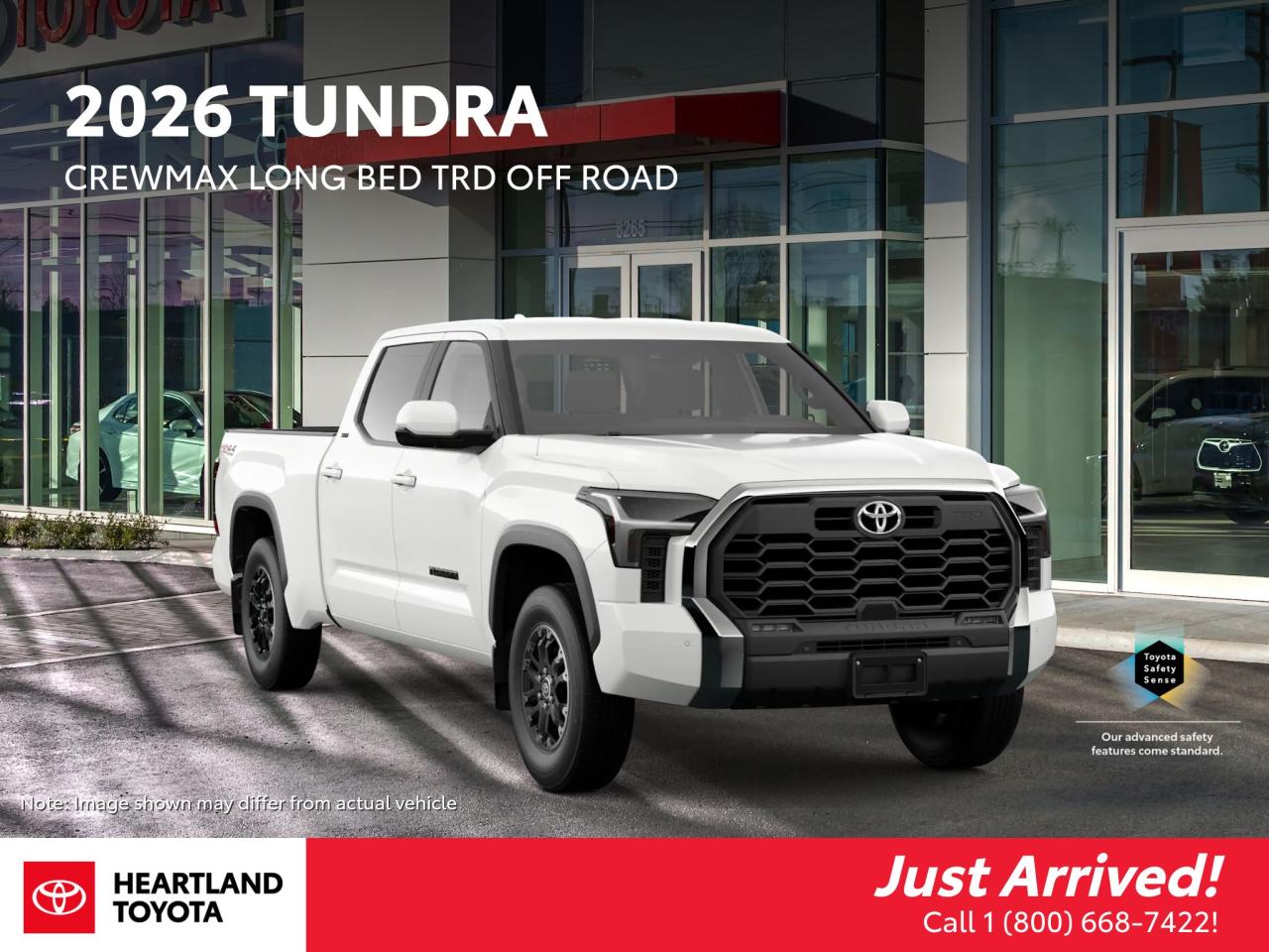 New 2026 Toyota Tundra Crewmax SR5 L TRD Off Road for sale in Williams Lake, BC