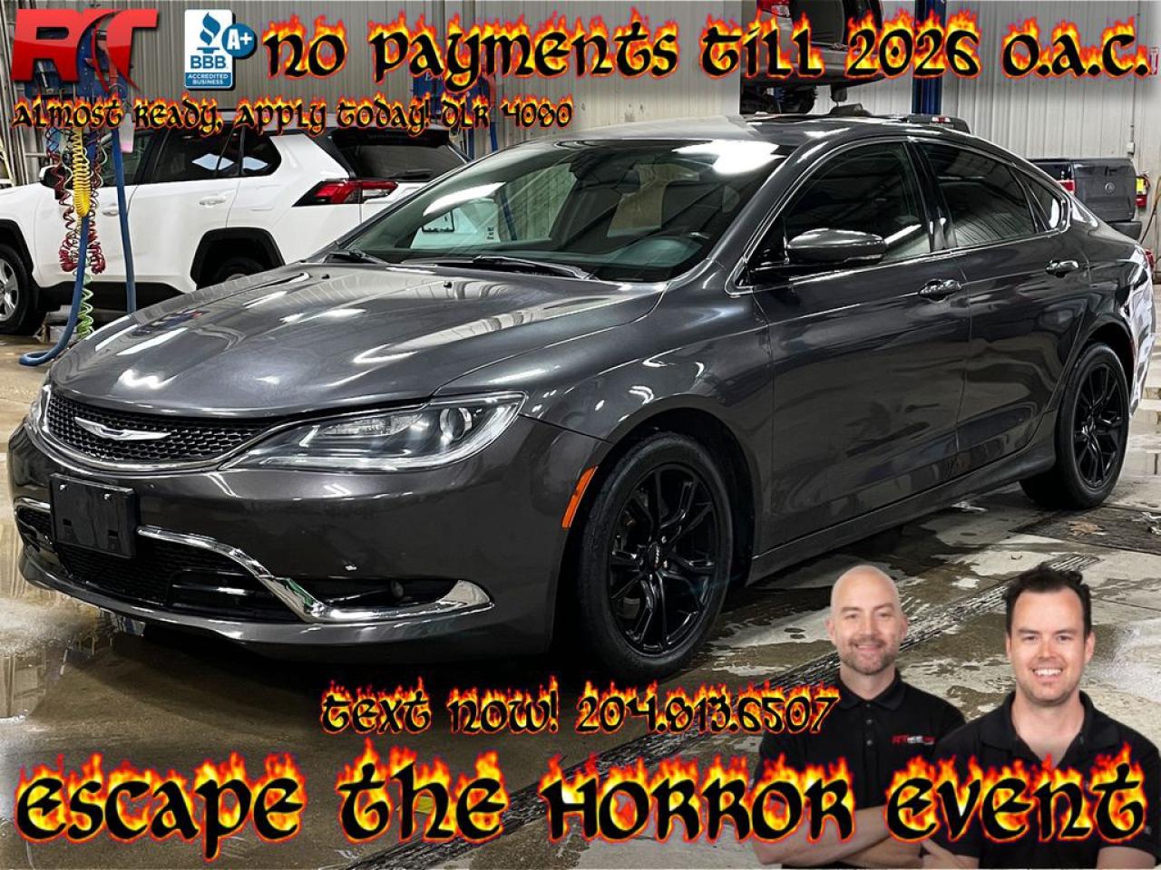 Used 2015 Chrysler 200 C for sale in Winnipeg, MB