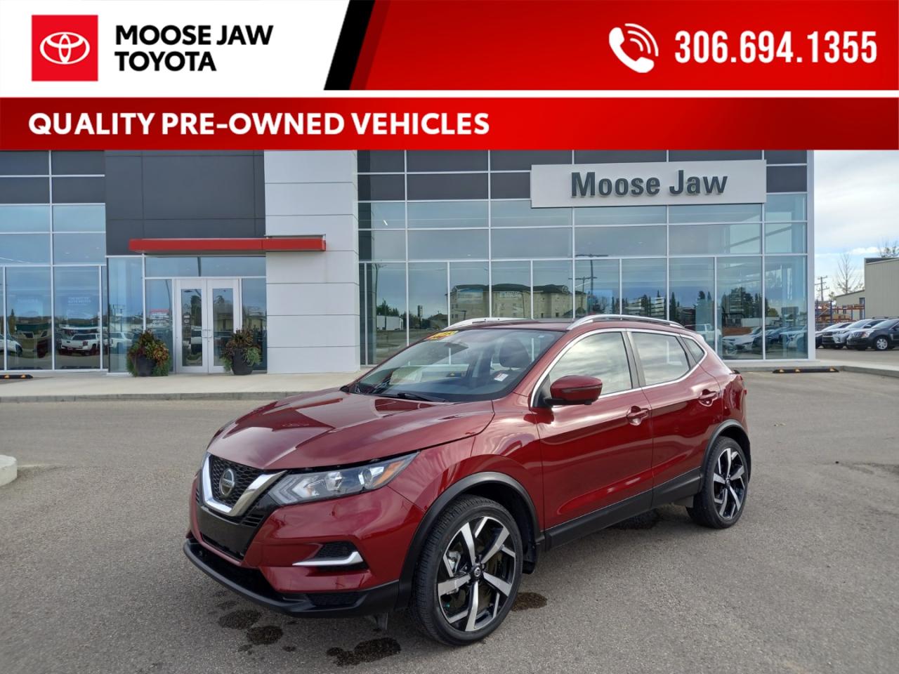 Used 2023 Nissan Qashqai Low mileage and ready for adventure! The Qashqai SV AWD offers smart tech, great fuel efficiency, and confident all-weather performance. for sale in Moose Jaw, SK
