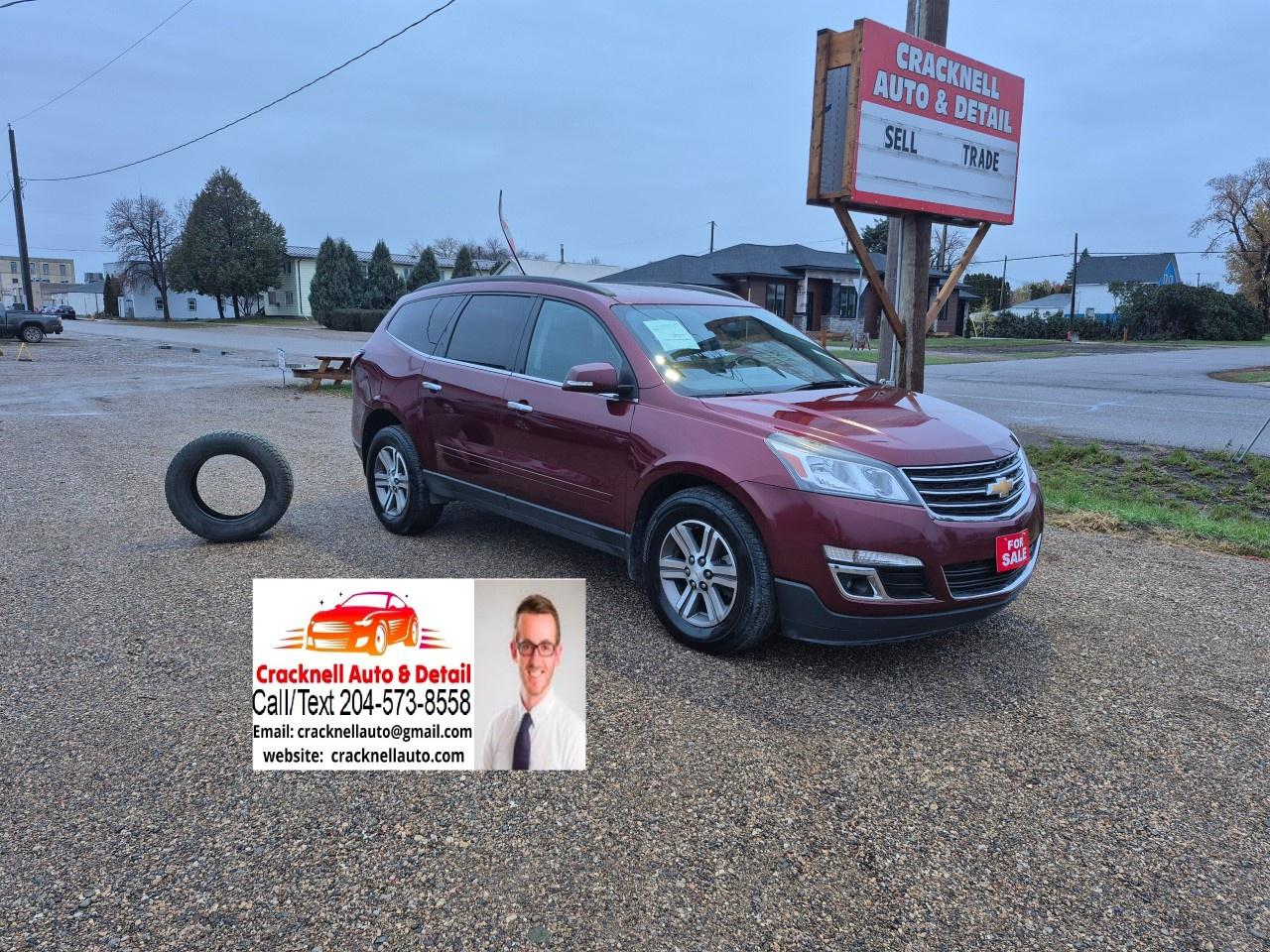 Used 2016 Chevrolet Traverse AWD 4dr LT w/2LT for sale in Carberry, MB