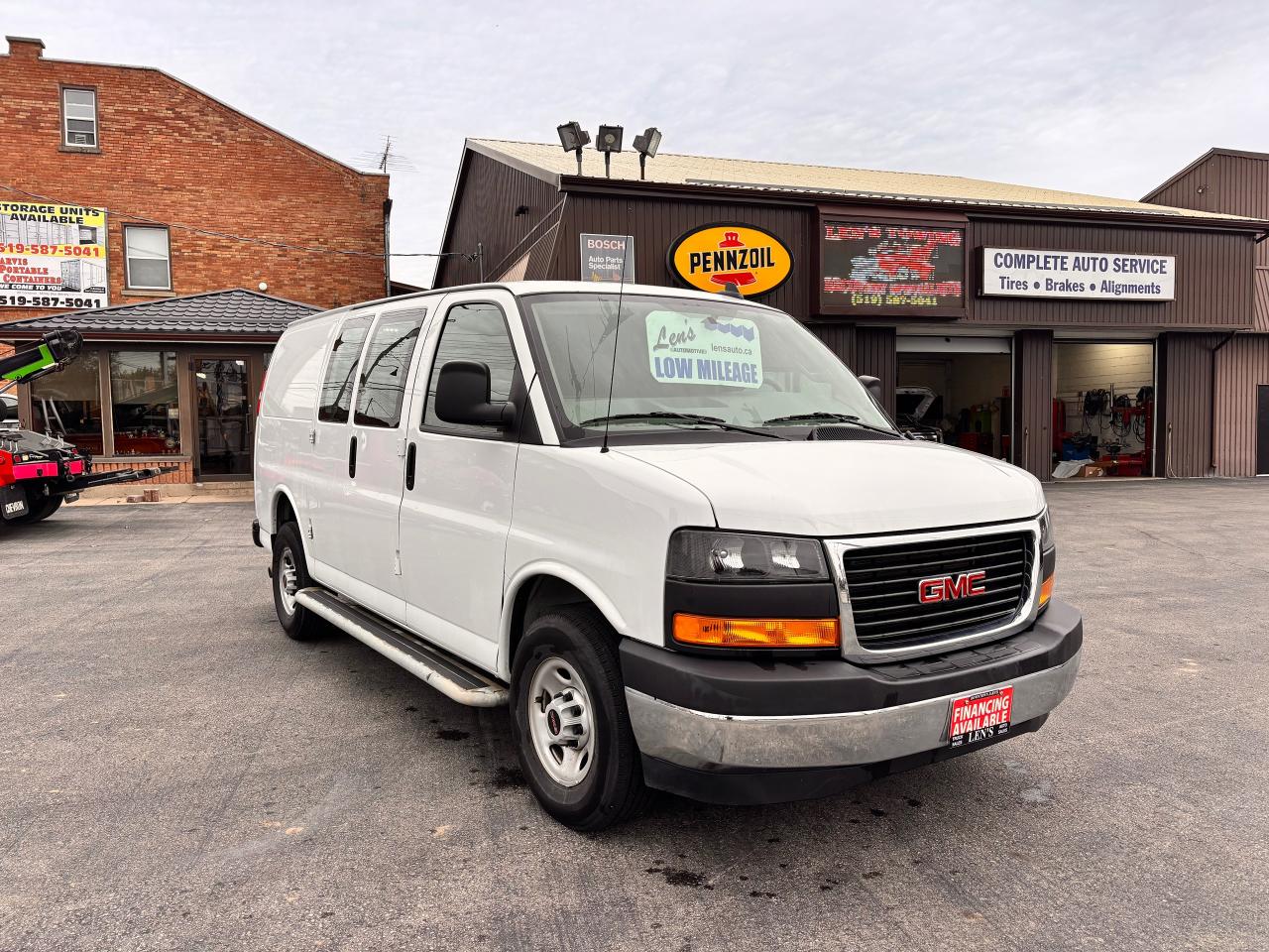 2023 GMC Savana Cargo Van FULLY FINANCEABLE, FACTORY WARRANTY, CLEAN RECORDS