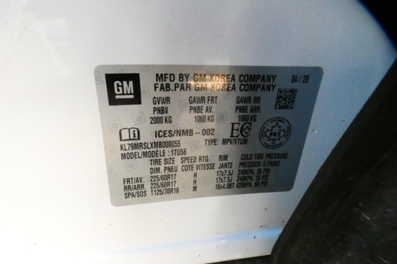 2021 Chevrolet TrailBlazer LT AWD 4dr w/Htd cloth, BUC - Photo #19