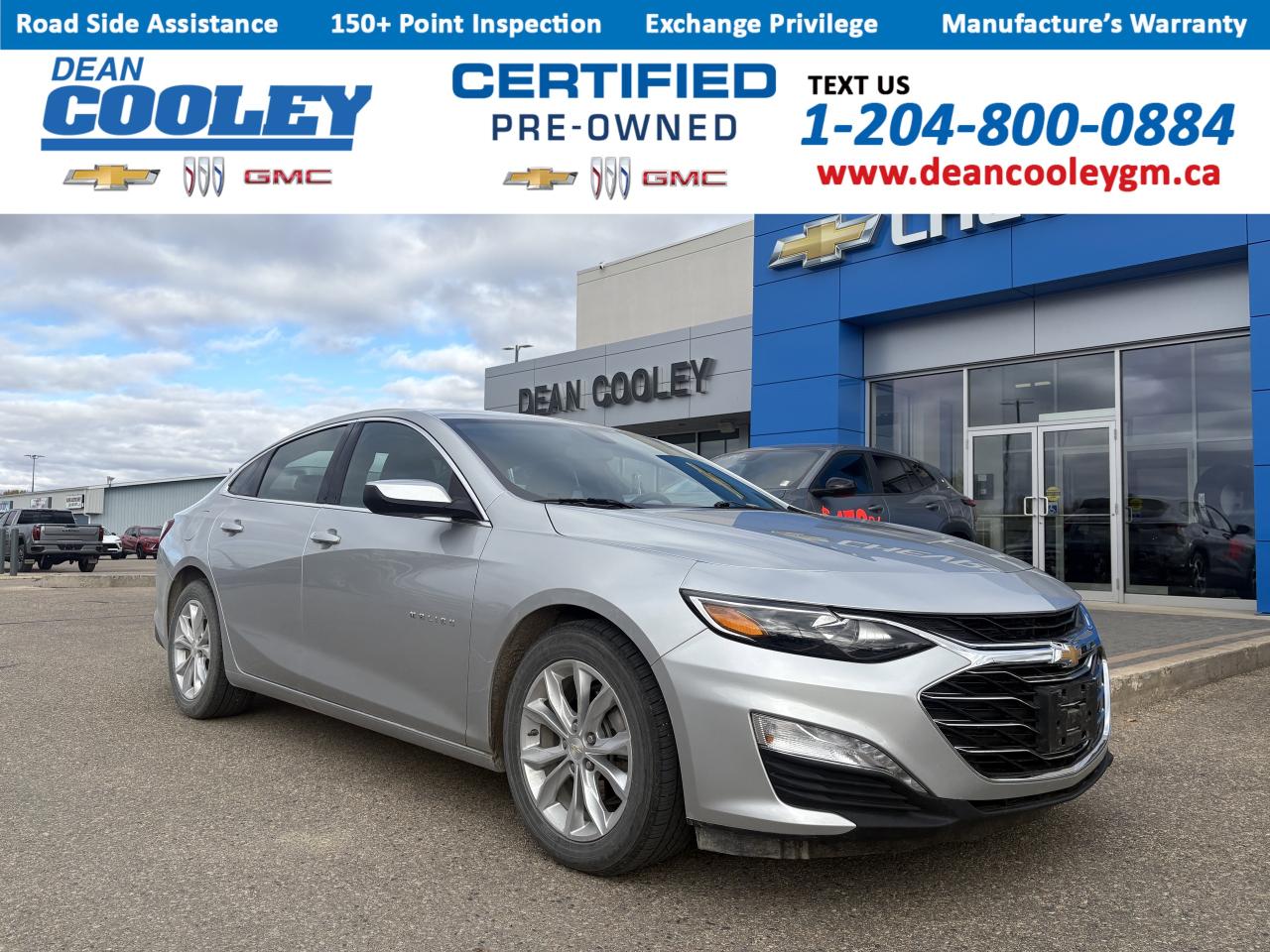 Used 2019 Chevrolet Malibu LT for sale in Dauphin, MB