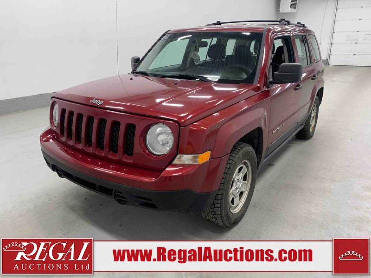 Used 2016 Jeep Patriot SPORT for sale in Calgary, AB