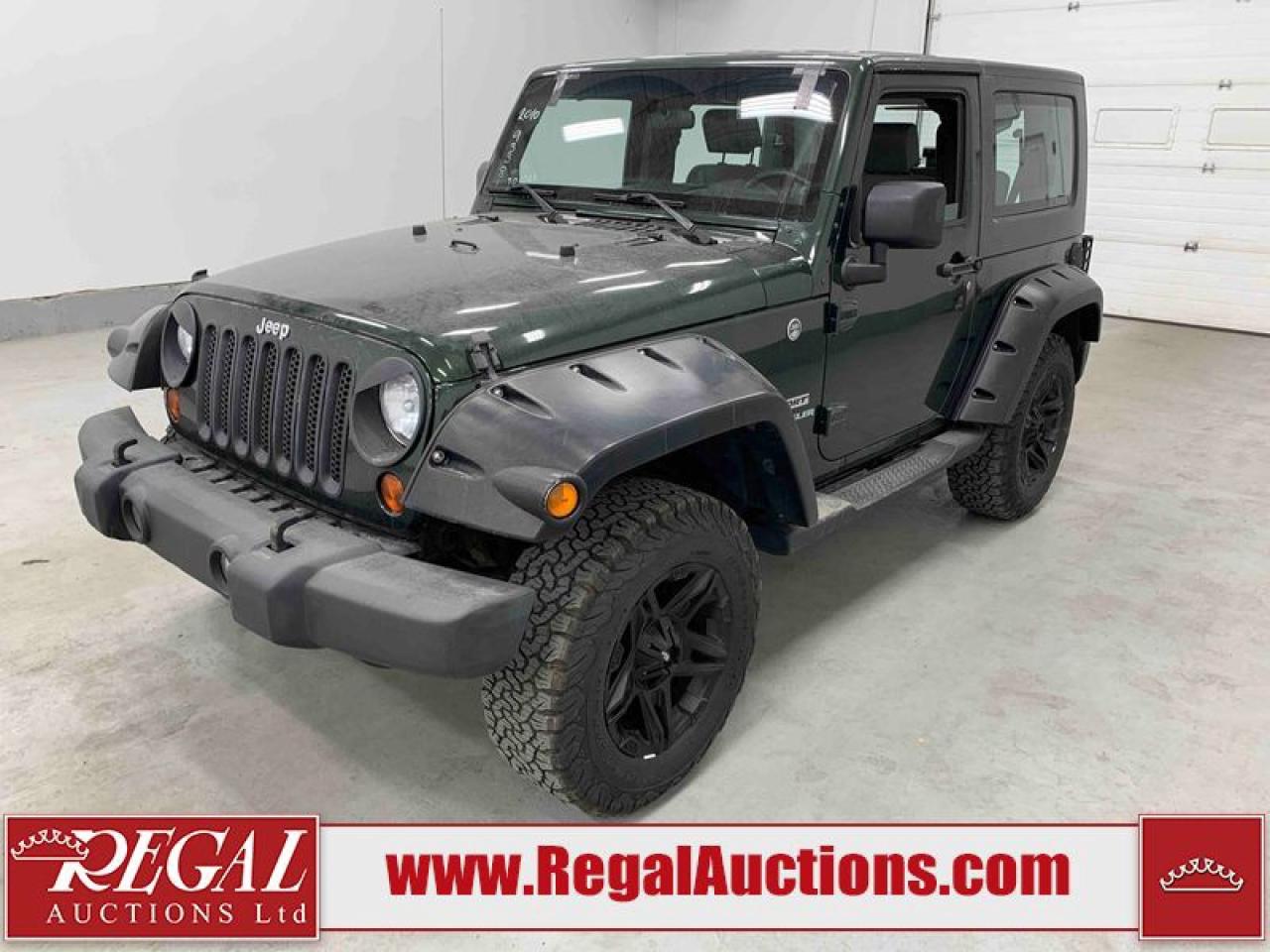 Used 2010 Jeep Wrangler SPORT for sale in Calgary, AB