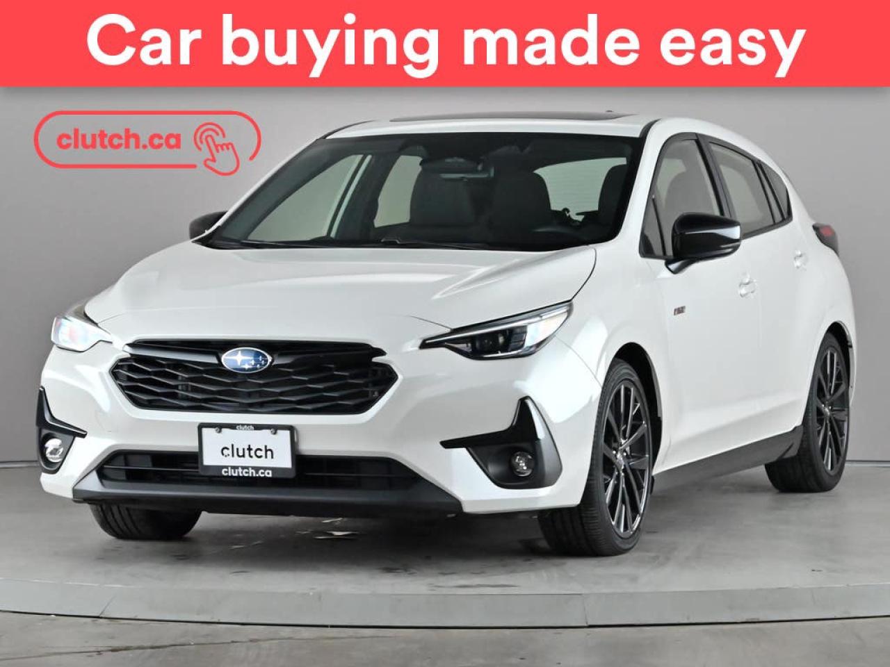 Used 2024 Subaru Impreza RS AWD w/ EyeSight w/ Apple CarPlay, Heated Front Seats, Rearview Cam for sale in Toronto, ON