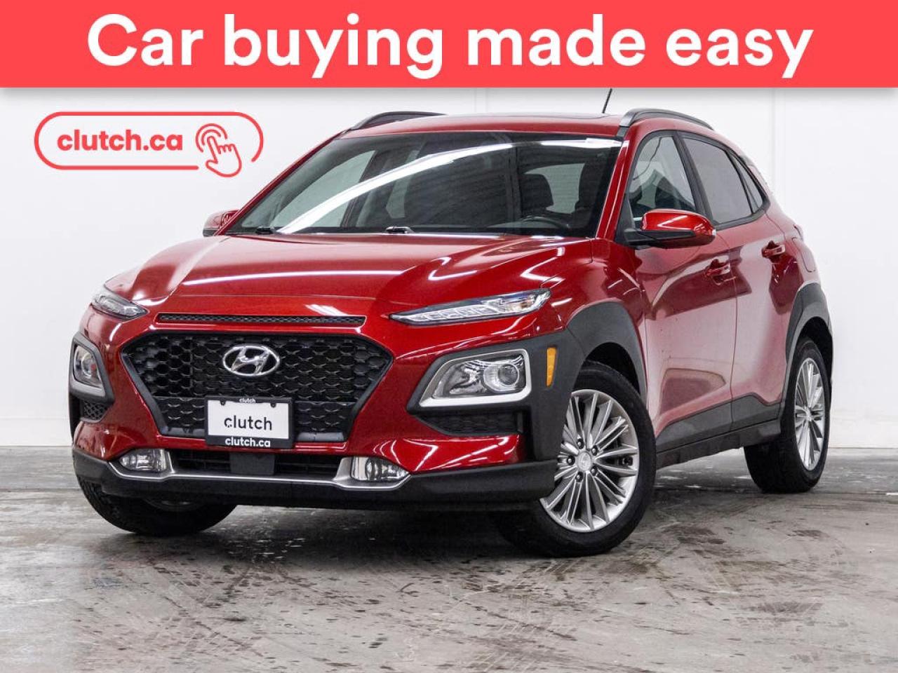 Used 2019 Hyundai KONA Luxury AWD w/ Apple CarPlay & Android Auto, Power Moonroof, Heated Steering Wheel for sale in Toronto, ON
