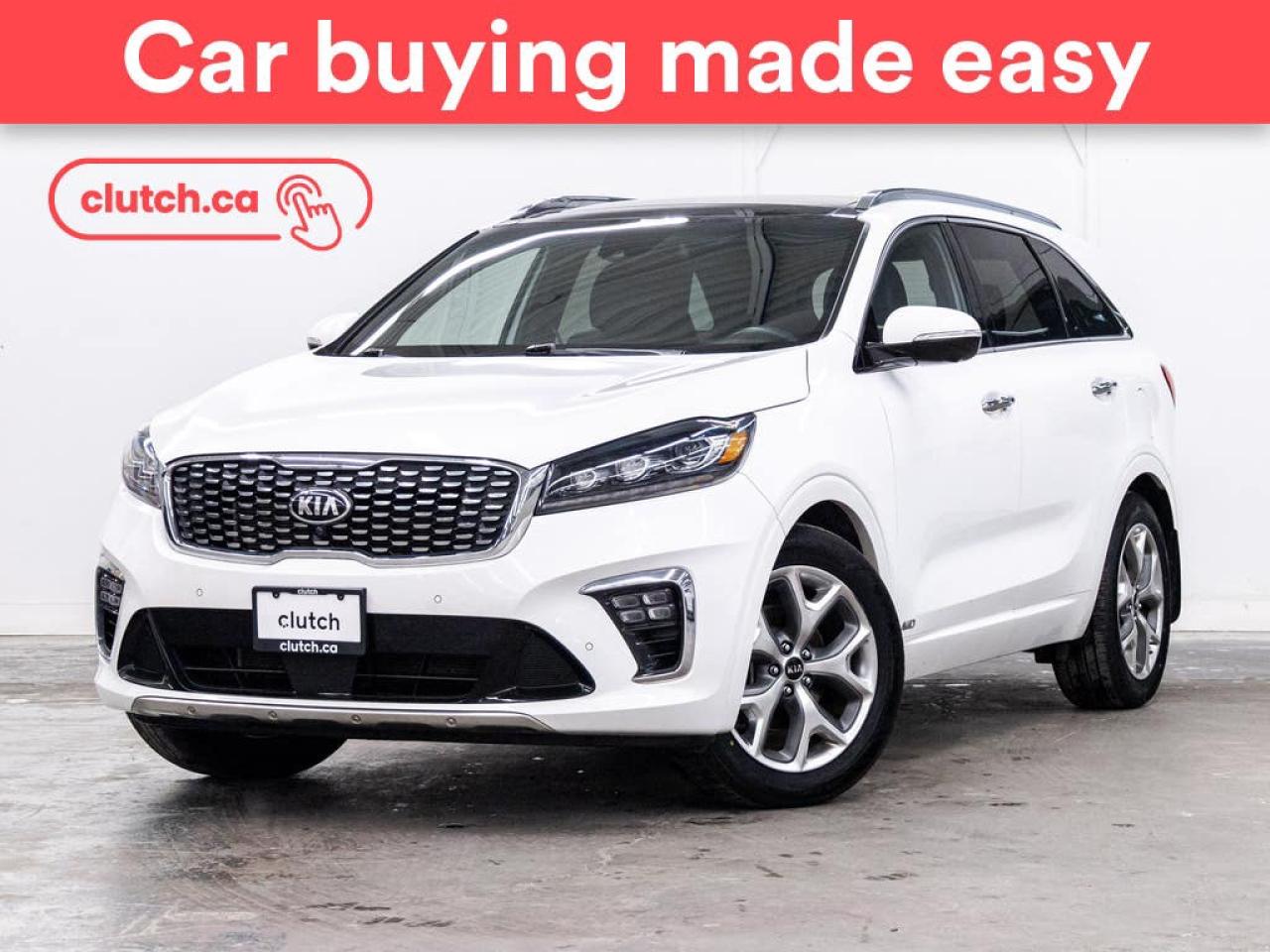 Used 2020 Kia Sorento SX AWD w/Apple CarPlay & Android Auto, Heated Front Seats, Backup Cam for sale in Toronto, ON
