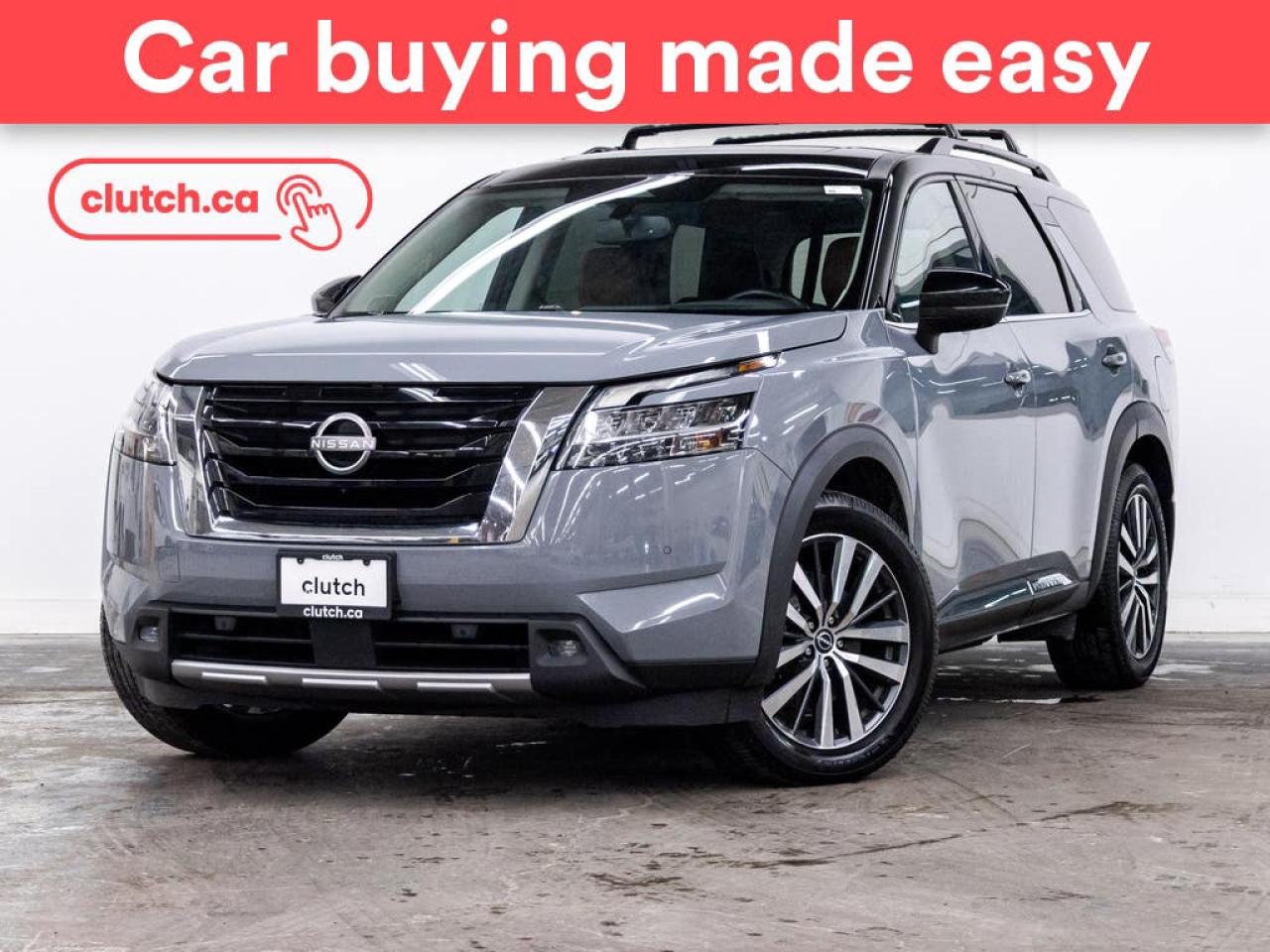 Used 2022 Nissan Pathfinder Platinum 4WD w/ Apple CarPlay & Android Auto, Panoramic Moonroof, Nav for sale in Toronto, ON