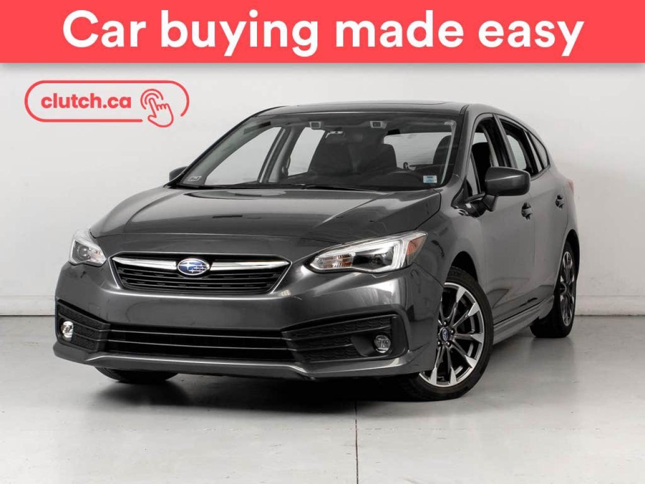 Used 2021 Subaru Impreza Sport w/ Apple CarPlay, Heated Front Seats, Rearview Cam for sale in Bedford, NS