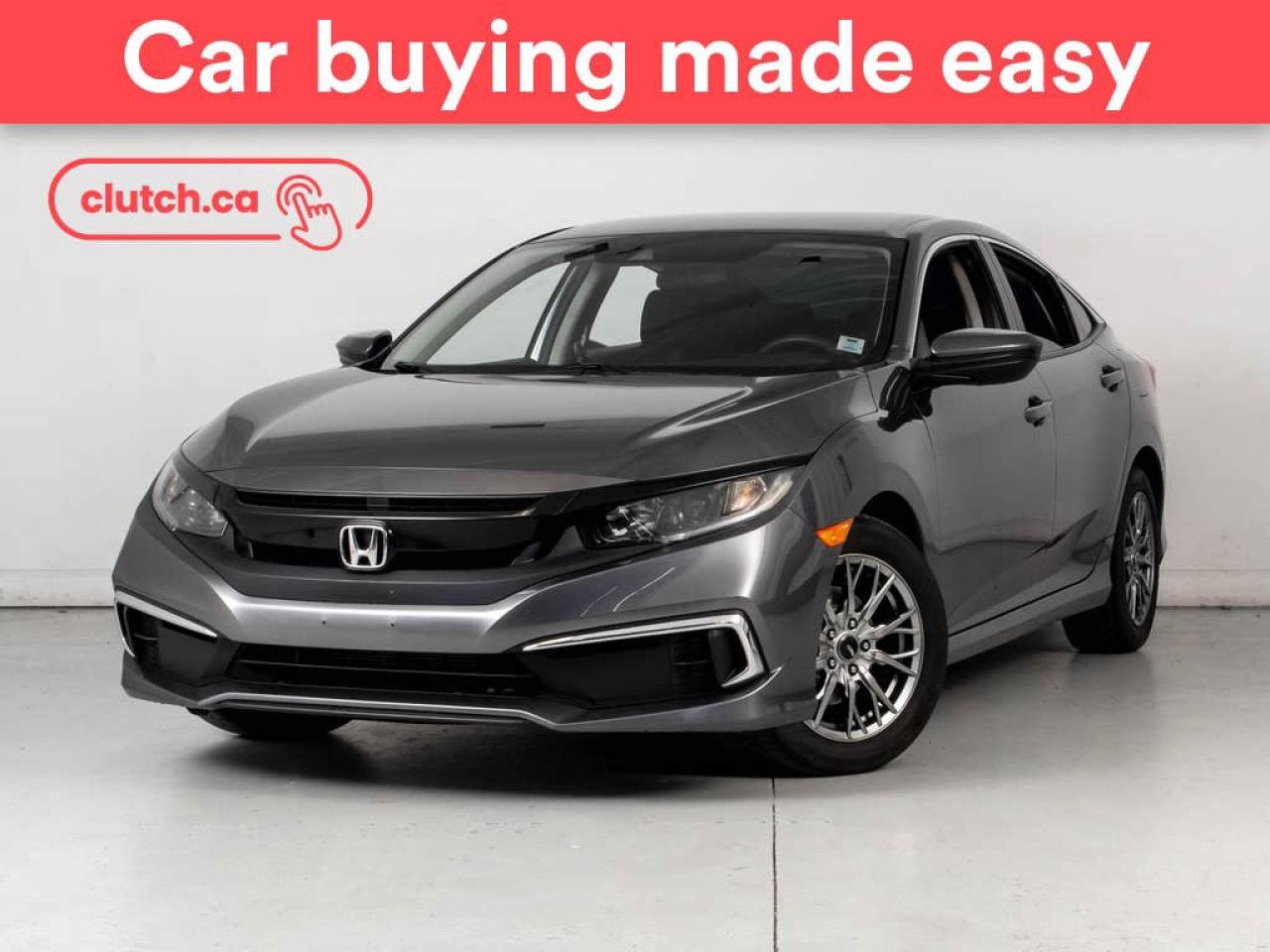 Used 2020 Honda Civic LX w/ Apple CarPlay & Android Auto, Bluetooth, Backup Cam for sale in Bedford, NS