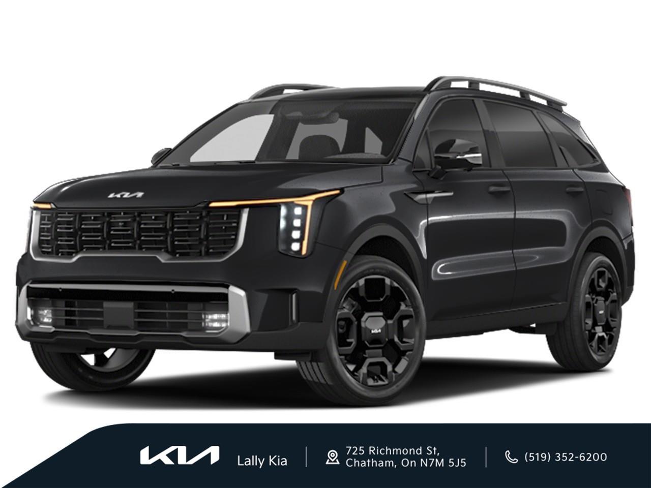 Used 2025 Kia Sorento 2.5T X-Line Limited w/Black Interior for sale in Chatham, ON