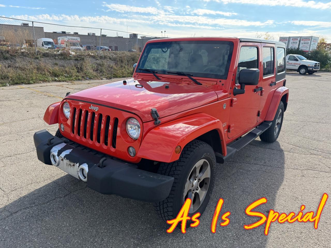 Used 2015 Jeep Wrangler Unlimited Sahara As Is Special! You Certify, You Save! for sale in Kitchener, ON