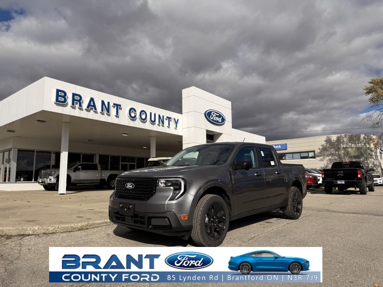 New 2025 Ford Maverick LARIAT | HYBRID | AWD | BLACK APPEARANCE PKG | for sale in Brantford, ON