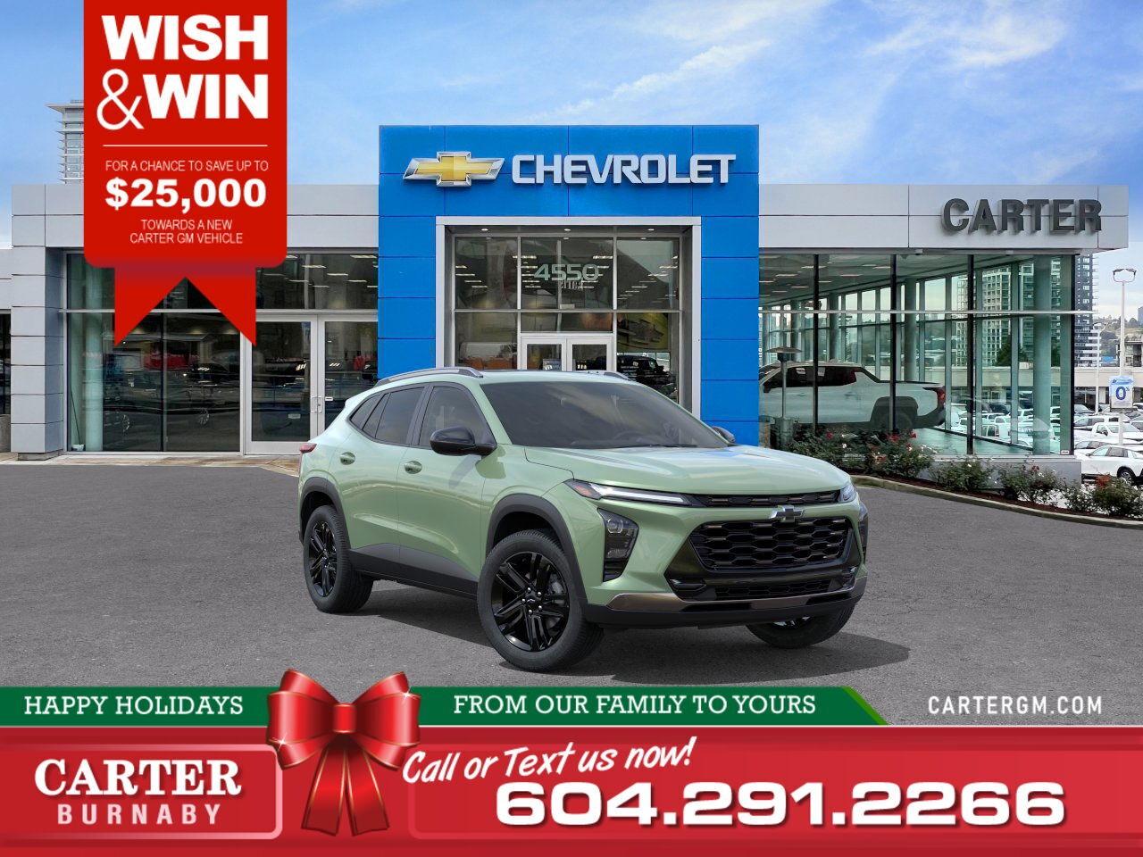 New 2026 Chevrolet Trax ACTIV FWD | WISH & WIN - SAVE UP TO $25,000! for sale in Burnaby, BC