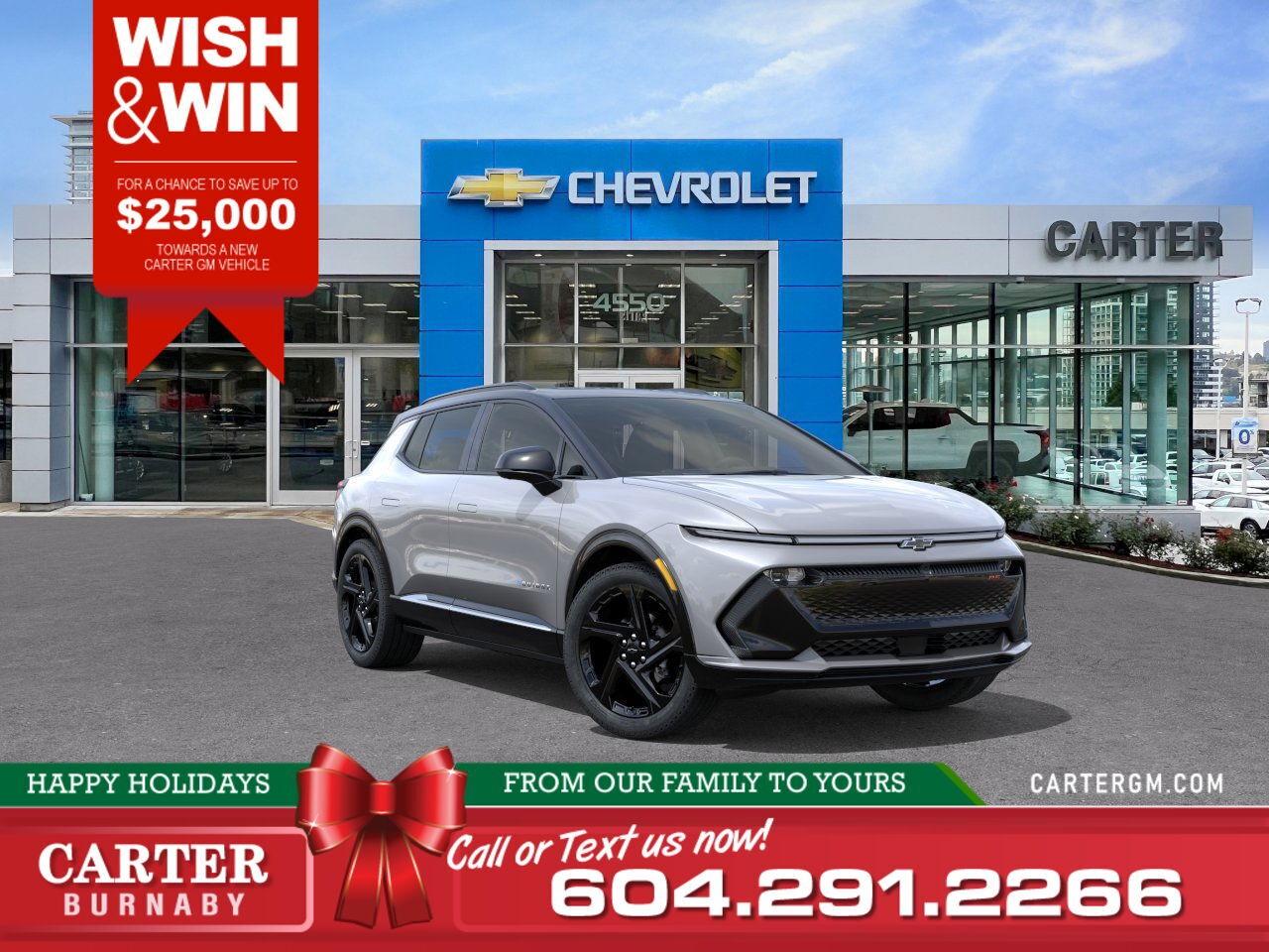 New 2026 Chevrolet Equinox EV RS AWD | Costco Members Save Up To $1,200! for sale in Burnaby, BC