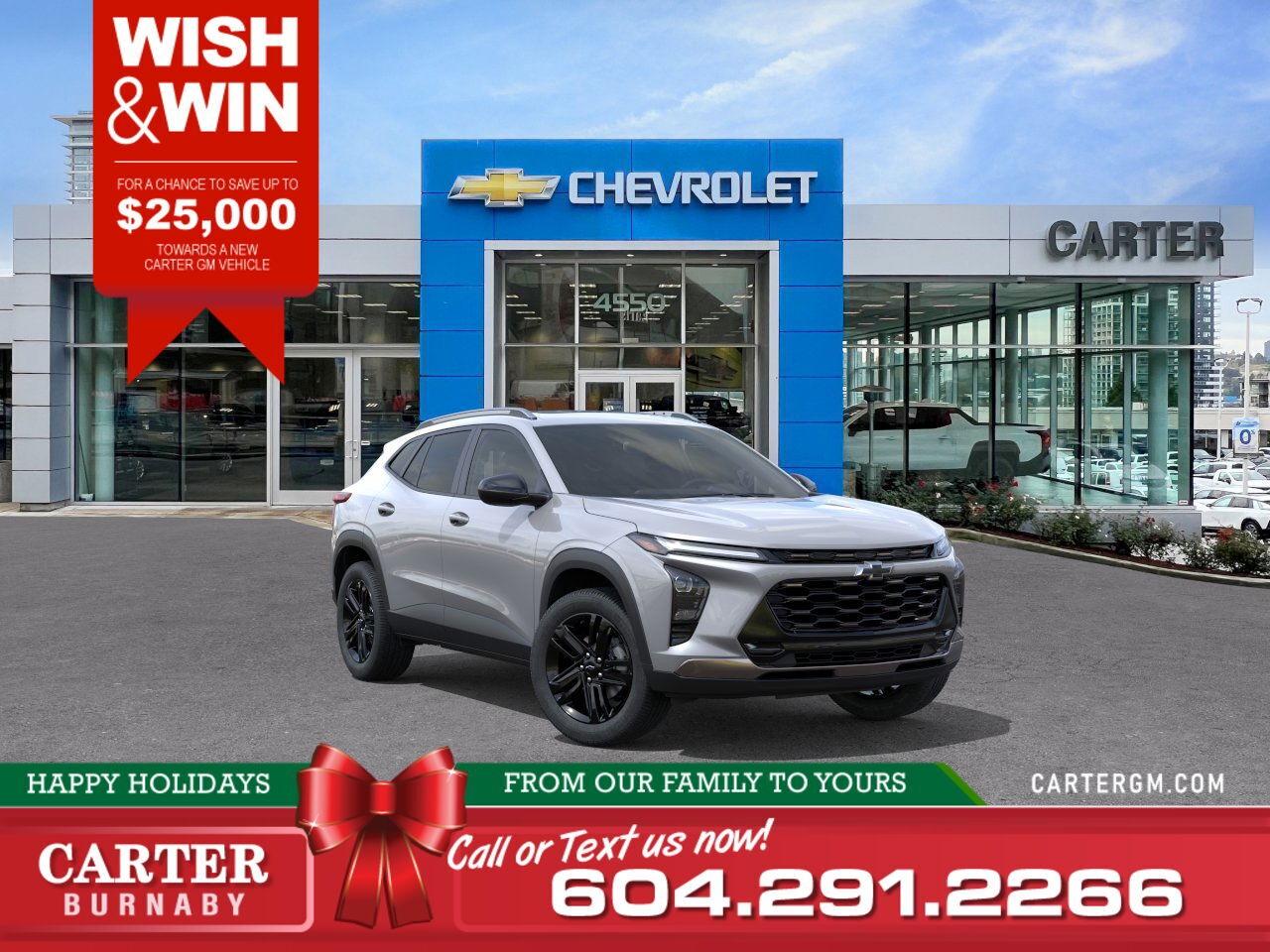 New 2026 Chevrolet Trax ACTIV FWD | WISH & WIN - SAVE UP TO $25,000! for sale in Burnaby, BC