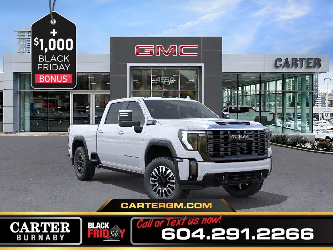 New 2026 GMC Sierra 3500 HD DENALI ULTIMATE 4WD | PWR STEPS/PWR SEATS/SUNROOF for sale in Burnaby, BC