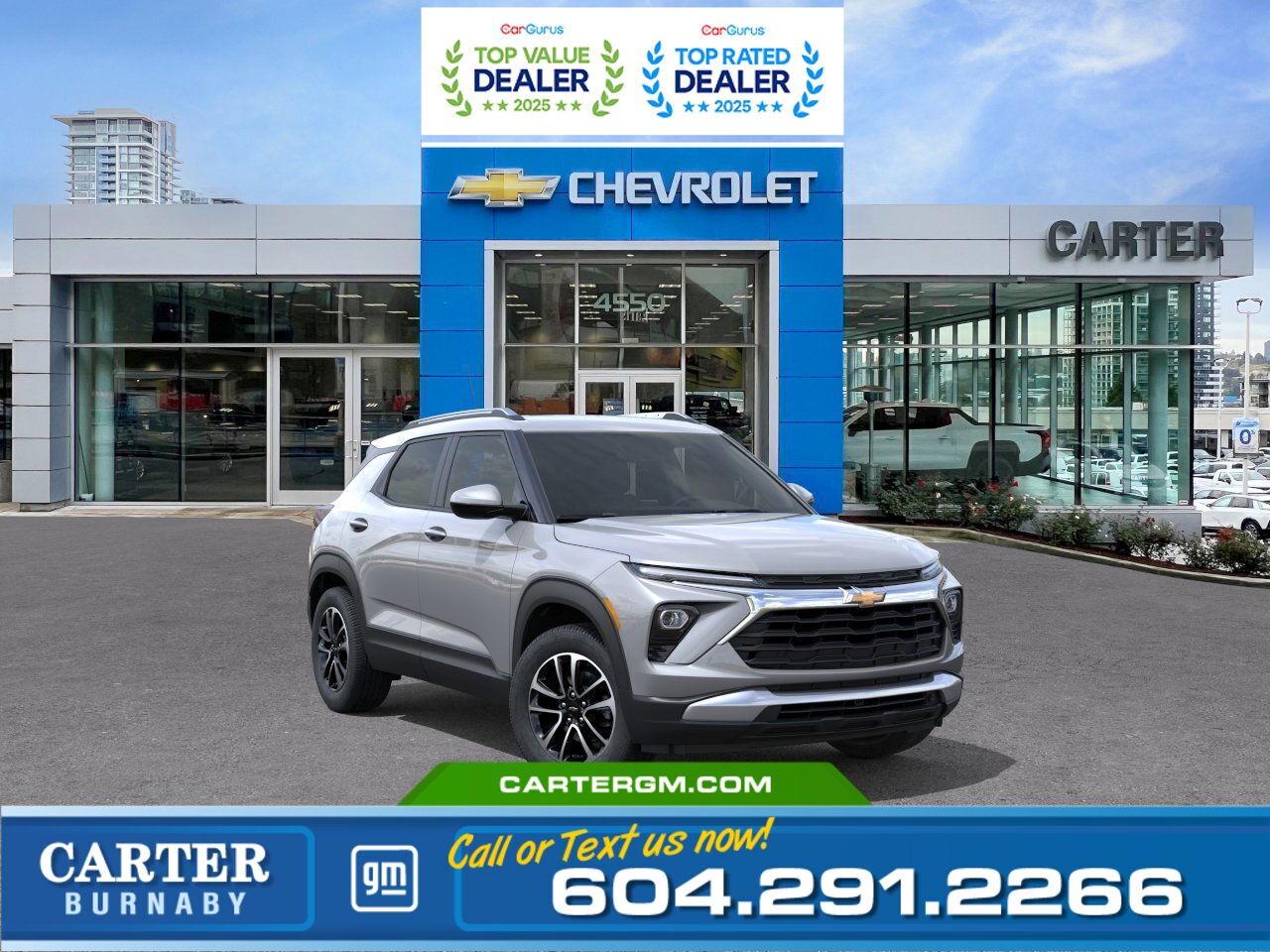 New 2026 Chevrolet TrailBlazer LT AWD | 1.3L TURBO ENGINE/HD REAR CAMERA for sale in Burnaby, BC