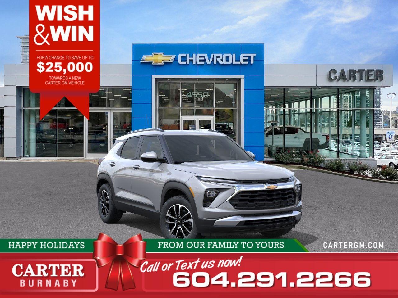 New 2026 Chevrolet TrailBlazer LT AWD | WISH & WIN - SAVE UP TO $25,000! for sale in Burnaby, BC