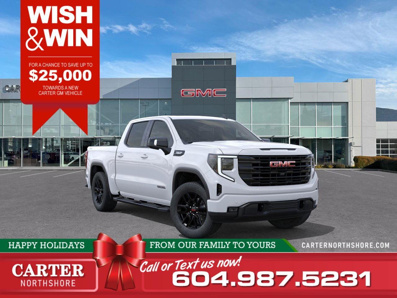 New 2026 GMC Sierra 1500 ELEVATION 4WD | Alum Wheels/Touchscreen/Bose Skprs for sale in North Vancouver, BC