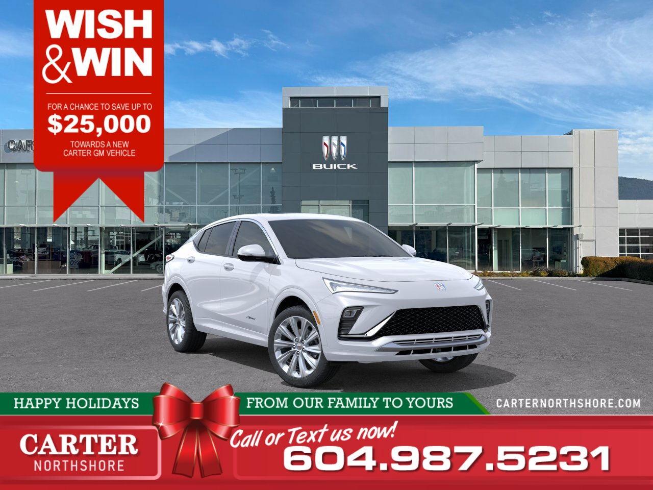 New 2026 Buick Envista AVENIR | Moonroof/Adpt Cruise/Driver Assist for sale in North Vancouver, BC