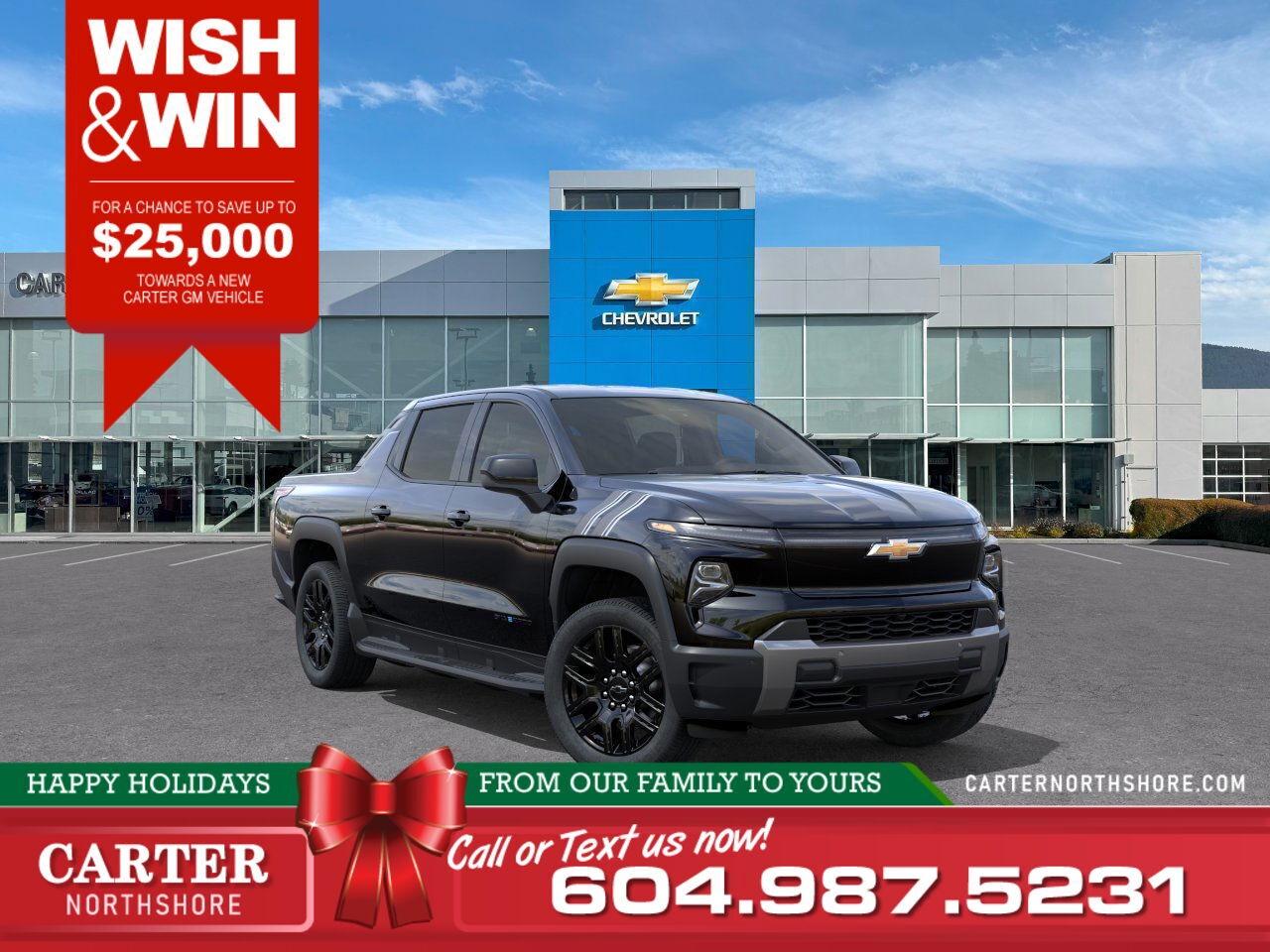 New 2026 Chevrolet Silverado EV Costco Members Save Up To $1,200! for sale in North Vancouver, BC