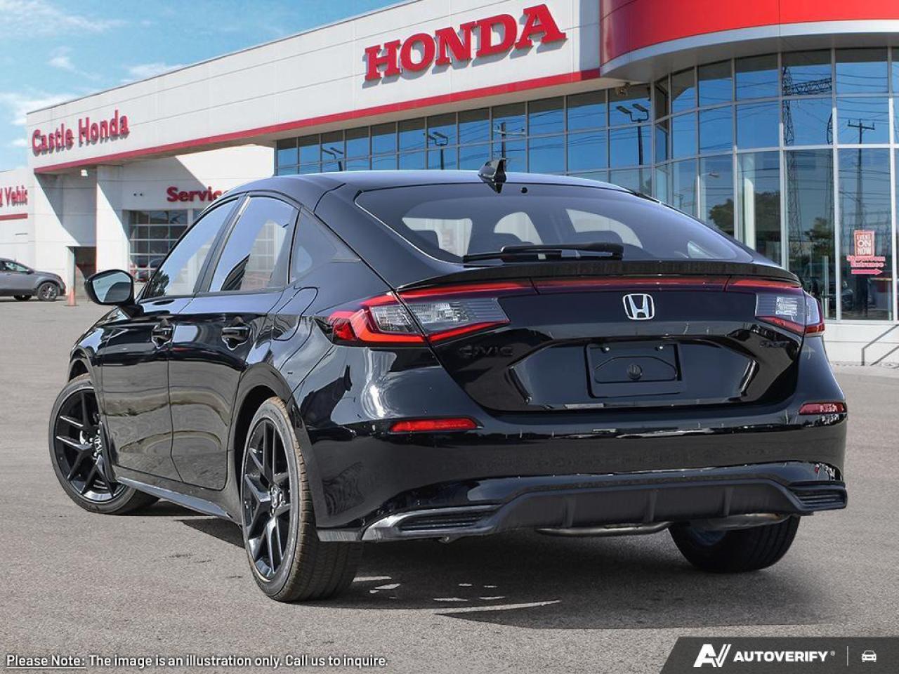 2026 Honda Civic Hatchback 5DR CVT SPORT Photo4