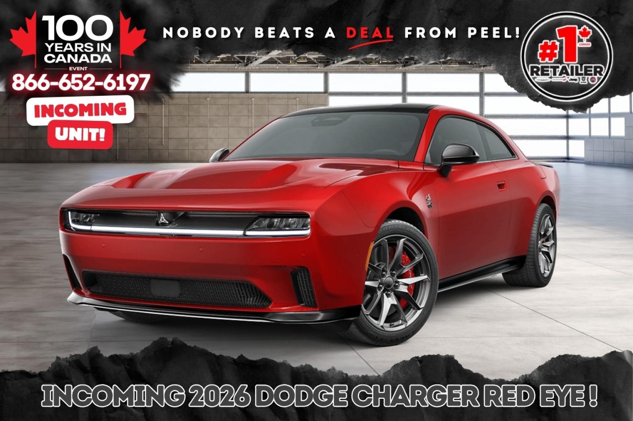 New 2026 Dodge Charger SCAT PACK PLUS | 550hp | Full Glass Roof | AWD for sale in Mississauga, ON