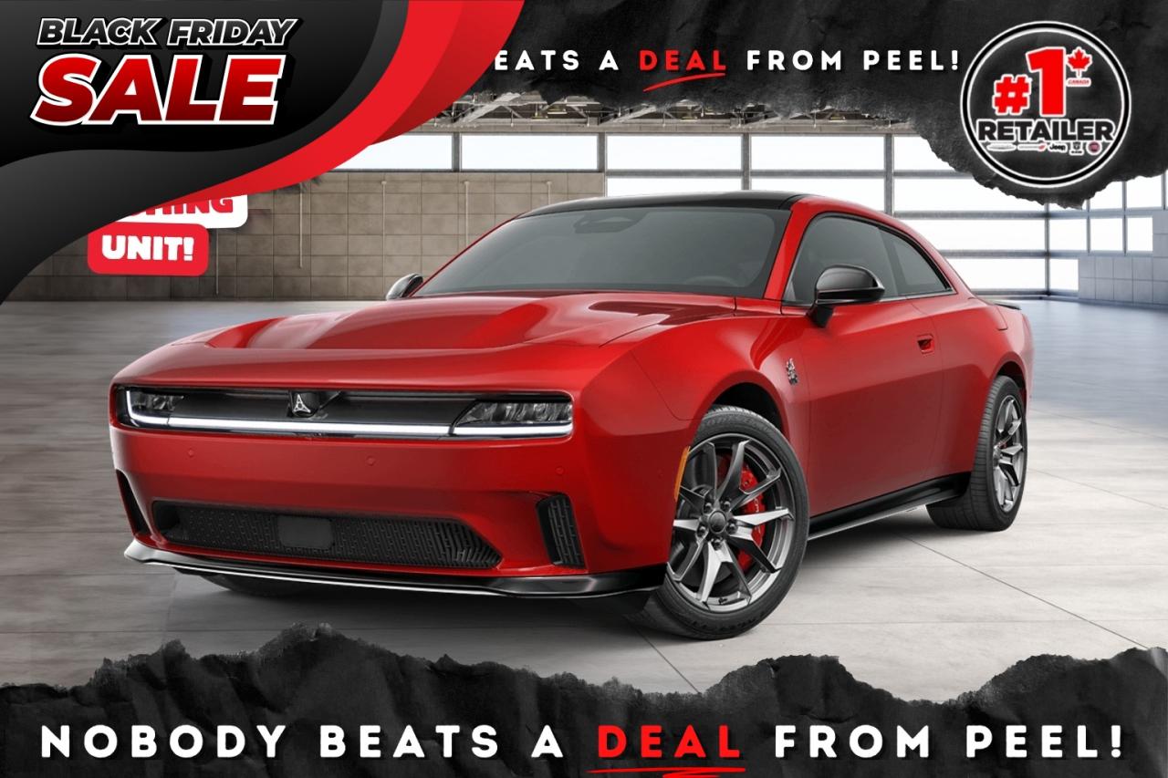 New 2026 Dodge Charger SCAT PACK PLUS | 550hp | Full Glass Roof | AWD for sale in Mississauga, ON