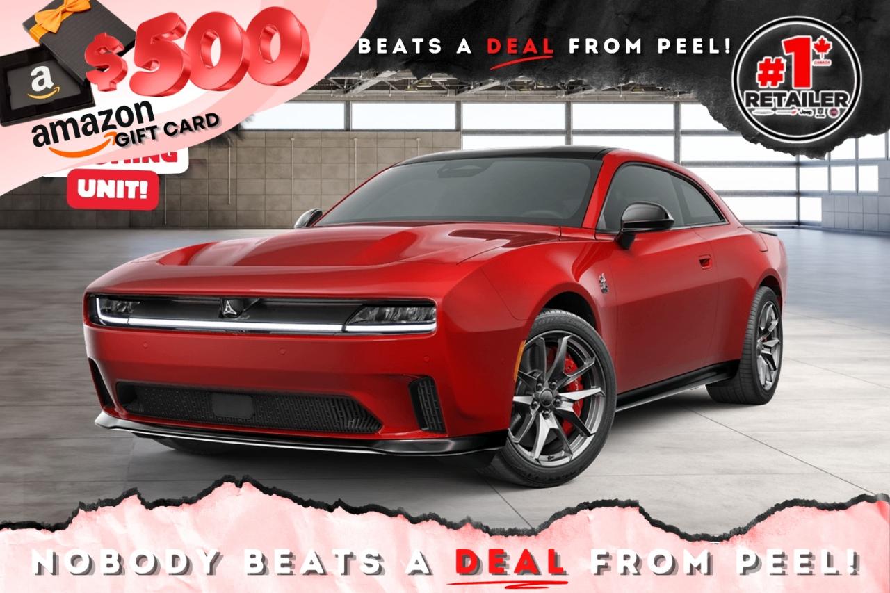 New 2026 Dodge Charger SCAT PACK PLUS | 550hp | Full Glass Roof | AWD for sale in Mississauga, ON