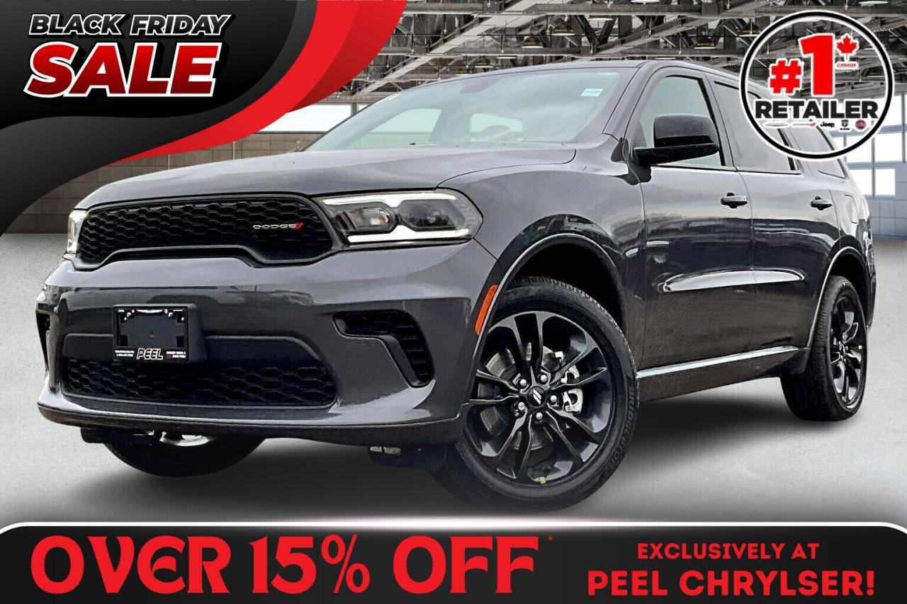 New 2026 Dodge Durango GT AWD | Blacktop | Tow Pkg | 7-Seater | 20