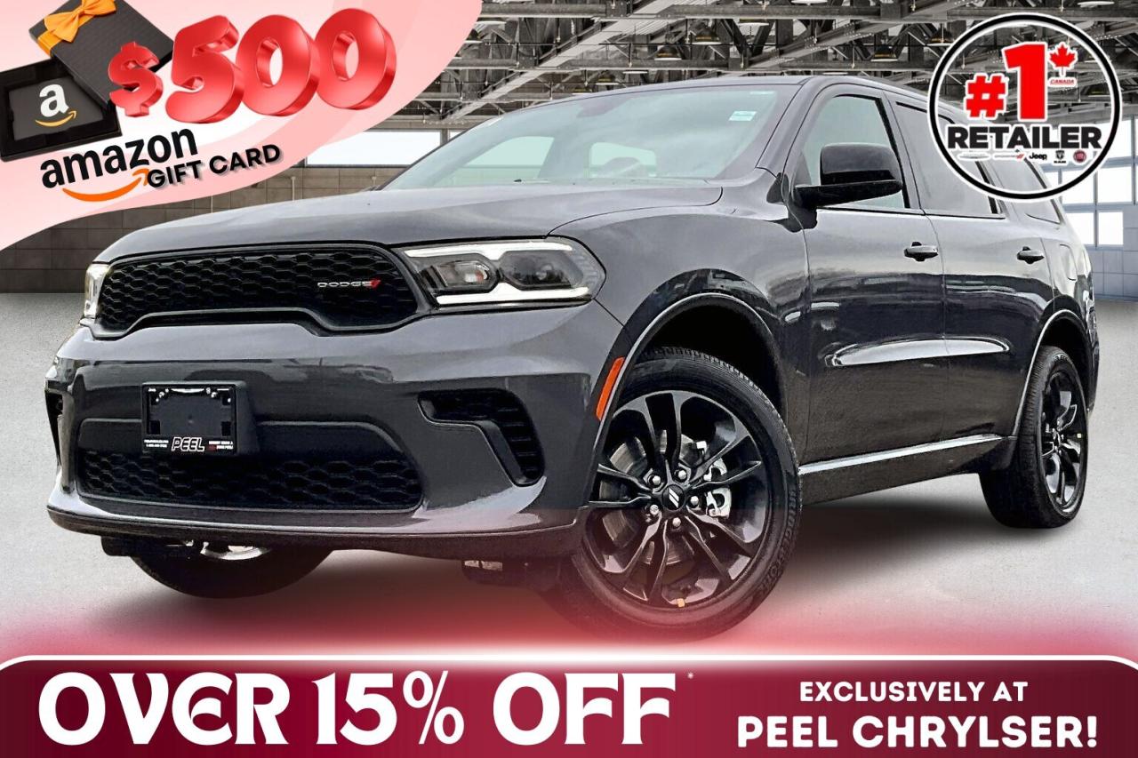 New 2026 Dodge Durango GT AWD | Blacktop | Tow Pkg | 7-Seater | 20