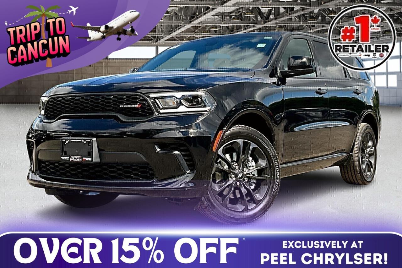 Get a Roundtrip Airfare and 3 Night Accommodation included for Two (2) people with ANY New Car Purchase at Advertised Price*Engage & Explore with Peel Chrysler, Canadas #1 Stellantis FCA Retailer, 9 years in a row! Whether youre inquiring about our latest offers and specials on New or Used Cars, Trucks, SUVS, or seeking guidance, 1-866-652-6197 connects you directly. Dive deeper online or connect with our team to navigate your automotive journey seamlessly. WE TAKE ALL TRADES & CREDIT. WE SHIP ANYWHERE IN CANADA! OUR TEAM IS READY TO SERVE YOU 7 DAYS! *FREE CarFax (click the link above to check it out at no cost to you!)* ______________________________________________________ Peel Chrysler A Trusted Destination: Based in Mississauga, Port Credit, Ontario, we proudly serve customers from all corners of Ontario and Canada including Toronto, Oakville, North York, Richmond Hill, Ajax, Hamilton, Niagara Falls, Brampton, Thornhill, Scarborough, Vaughan, London, Windsor, Cambridge, Kitchener, Waterloo, Brantford, Sarnia, Pickering, Huntsville, Milton, Woodbridge, Maple, Aurora, Newmarket, Orangeville, Georgetown, Stouffville, Markham,
