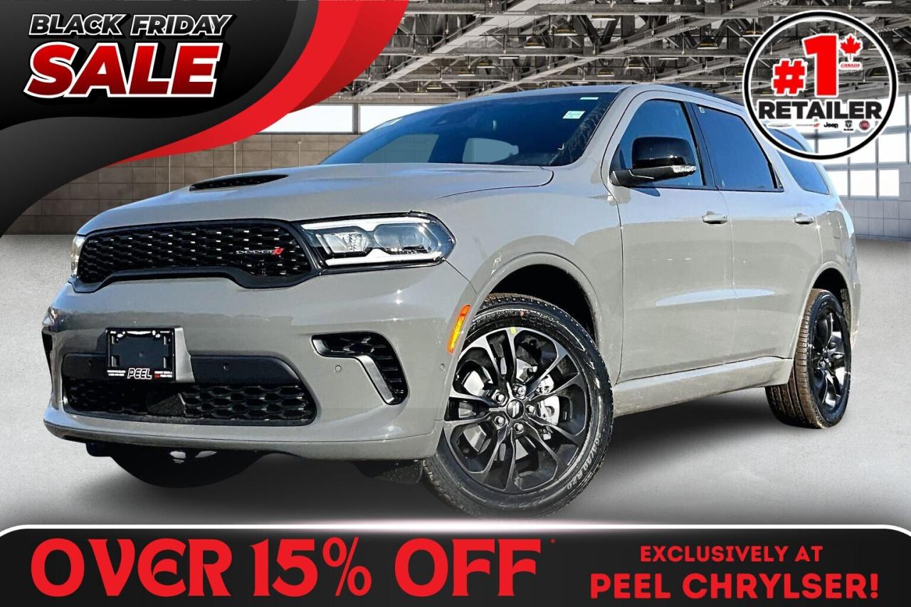 New 2026 Dodge Durango GT PLUS AWD | Leather | Sunroof | Blacktop | 4x4 for sale in Mississauga, ON