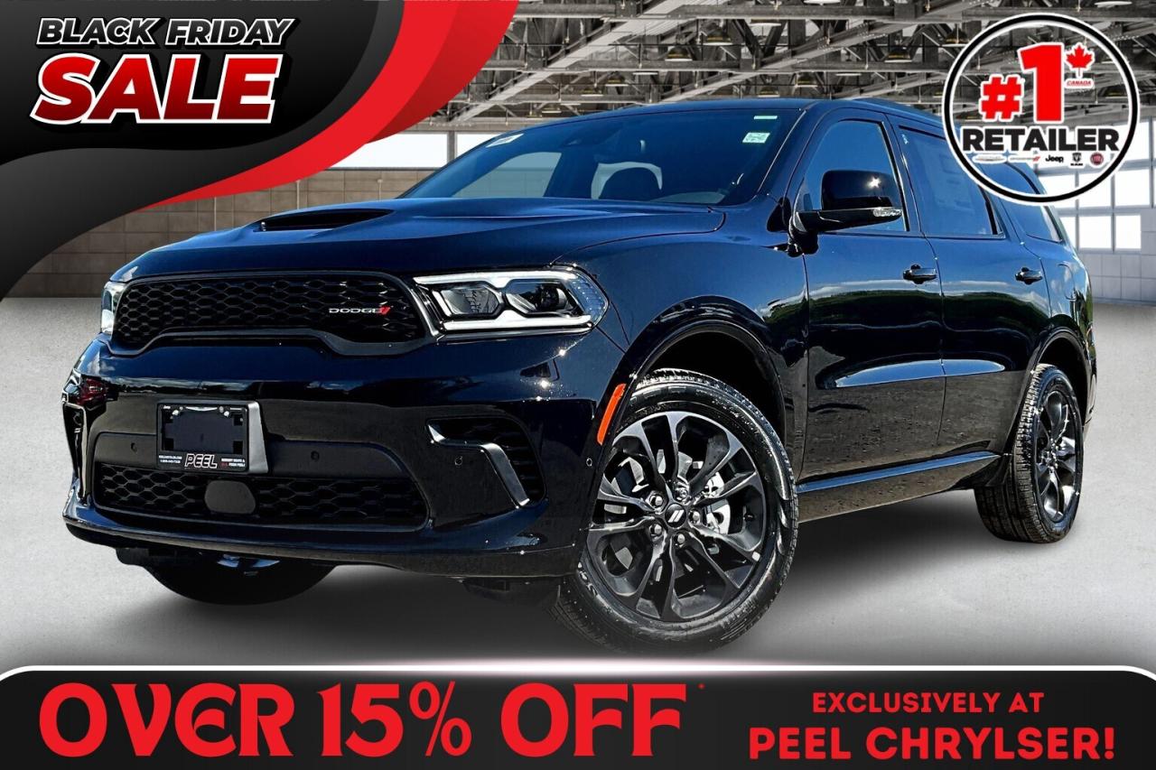 New 2026 Dodge Durango GT PLUS AWD | Leather | Sunroof | Blacktop | 4x4 for sale in Mississauga, ON