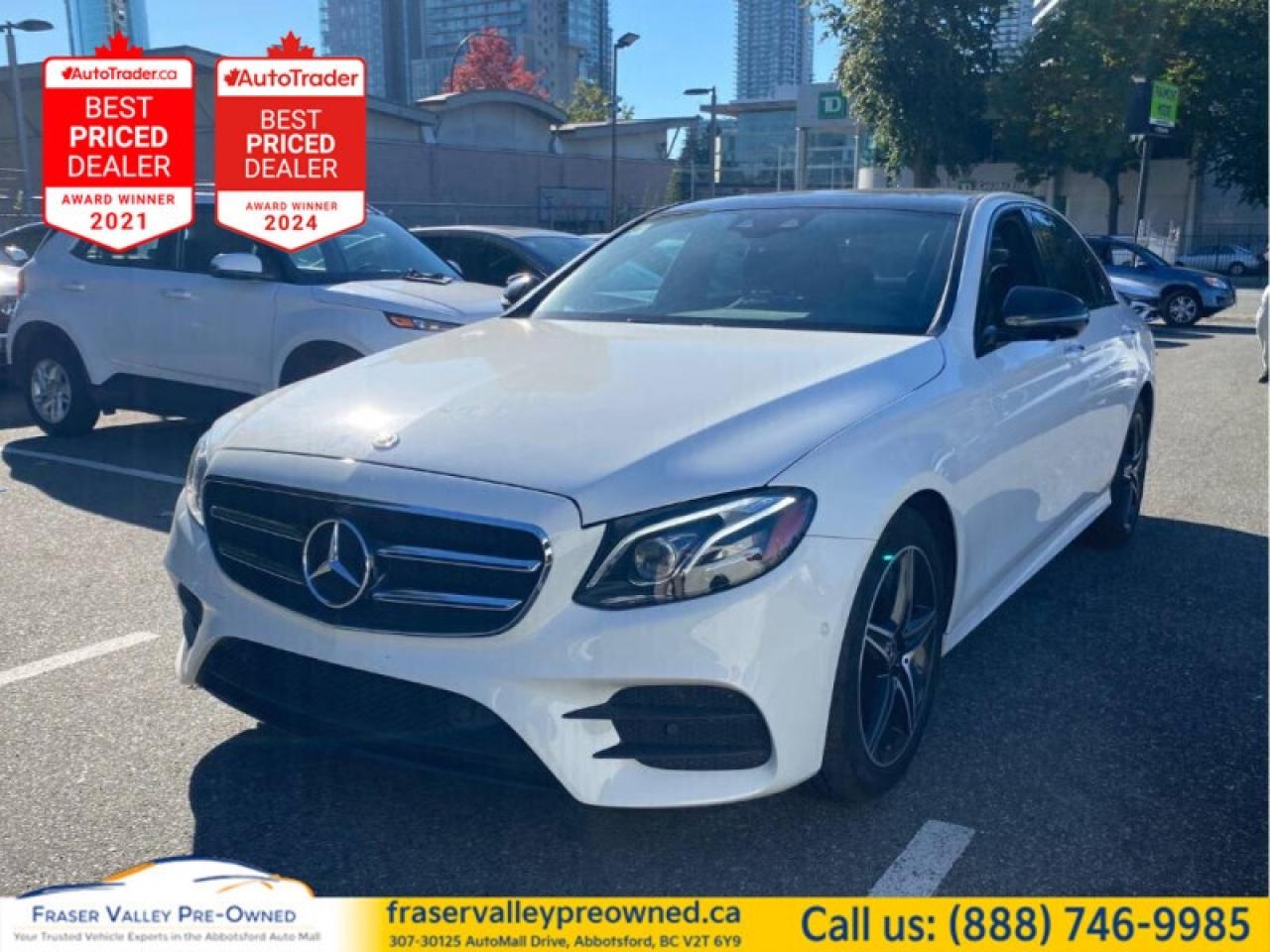 Used 2020 Mercedes-Benz E-Class E 350 4MATIC Sedan  Loaded • AMG Package • Low KM for sale in Abbotsford, BC