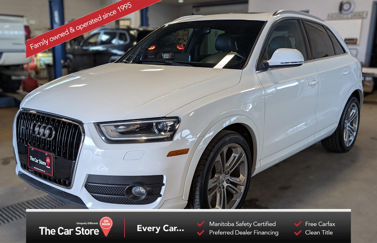 Used 2015 Audi Q3 Quattro | Remote Starter | No Accidents for sale in Winnipeg, MB