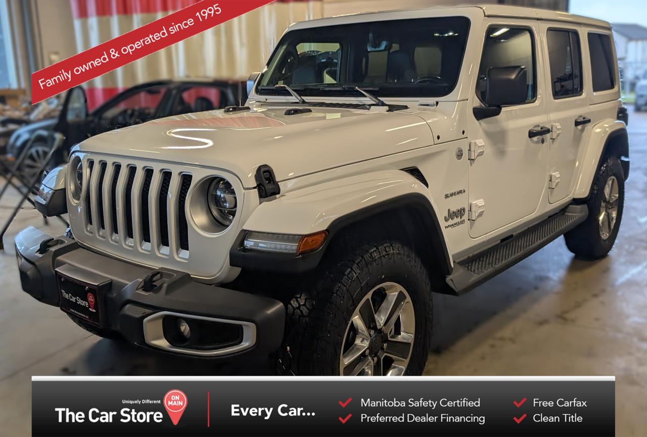 Used 2020 Jeep Wrangler Unlimited | Leather | Local | No Accidents for sale in Winnipeg, MB