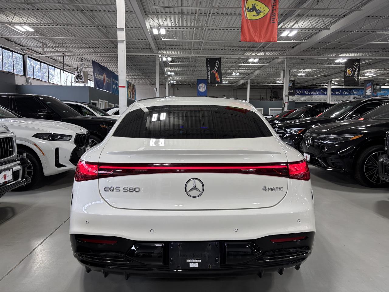 2022 Mercedes-Benz E-Class EQS580|4MATIC|NAV|MASSAGE|3DCAM|HUD|WOOD|AMBIENT|+ - Photo #8