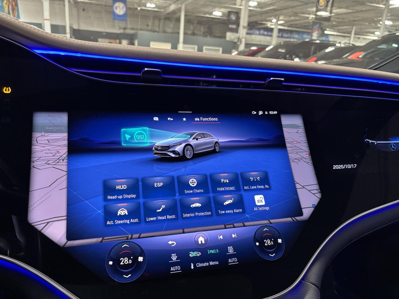 2022 Mercedes-Benz E-Class EQS580|4MATIC|NAV|MASSAGE|3DCAM|HUD|WOOD|AMBIENT|+ - Photo #40