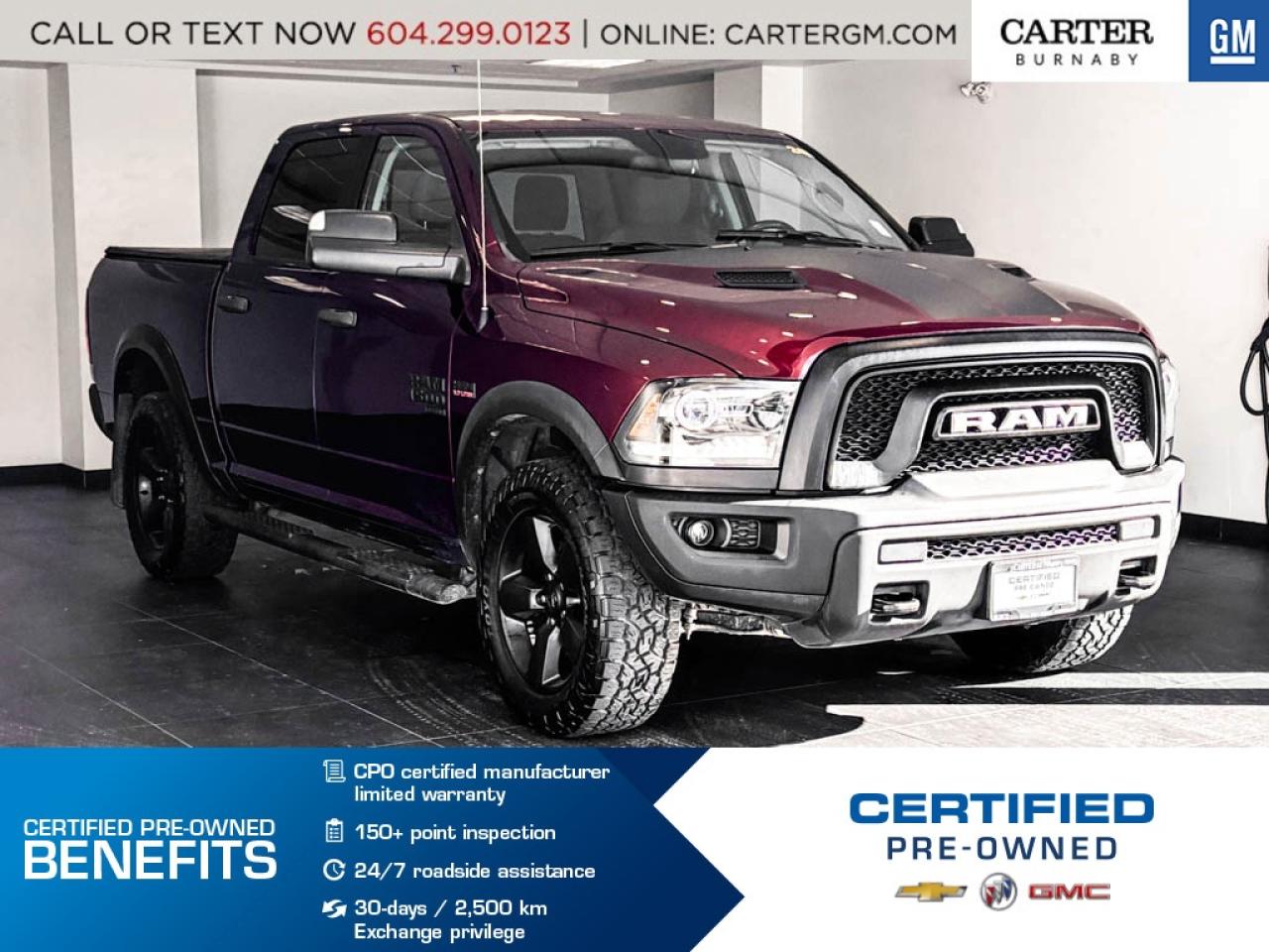 Used 2020 RAM 1500 Classic WARLOCK 4WD | HD SHOCK ABSORBERS/REAR PARK SYSTEM for sale in Burnaby, BC