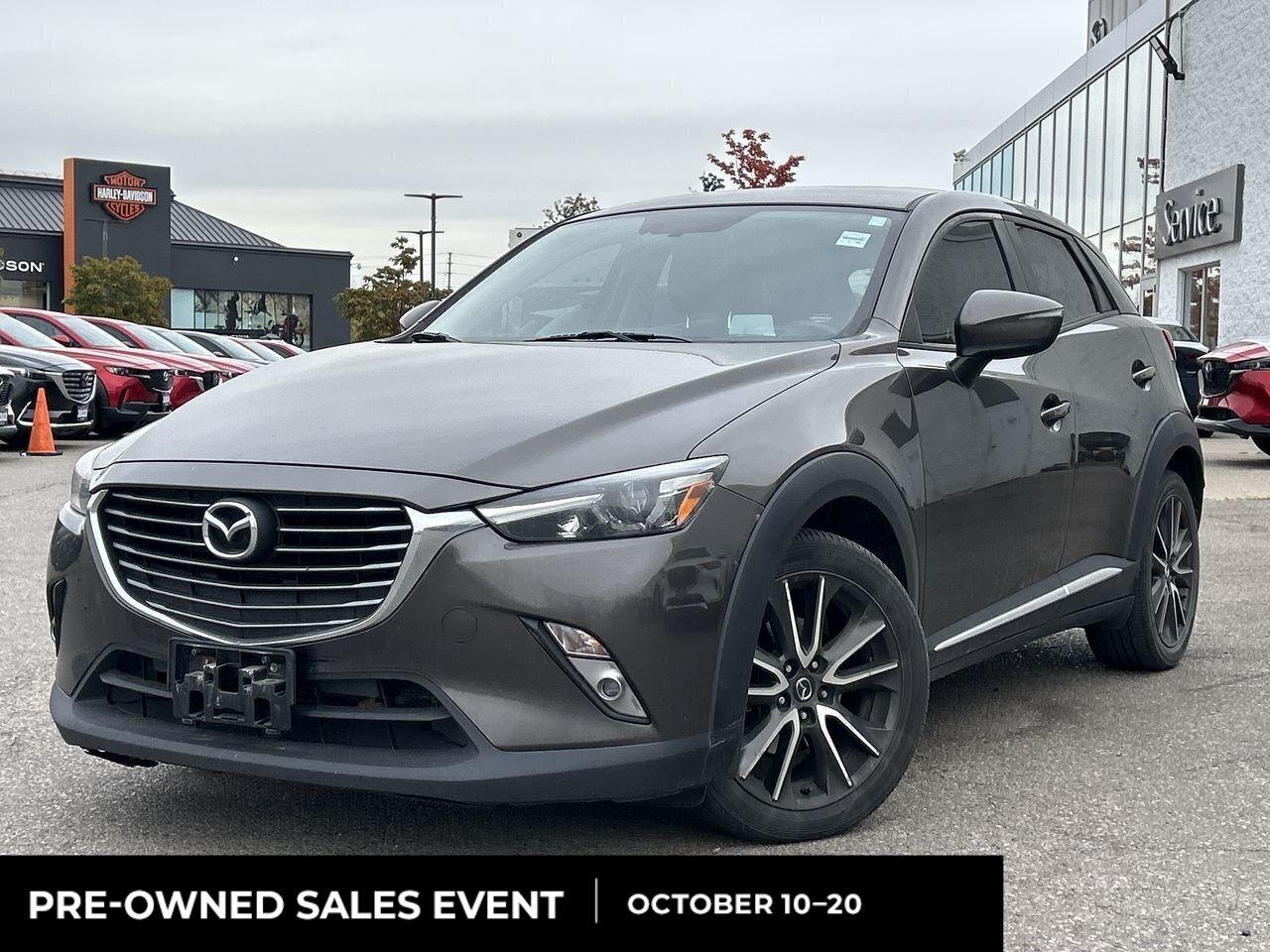 Used 2017 Mazda CX-3 GT AWD at for sale in Mississauga, ON